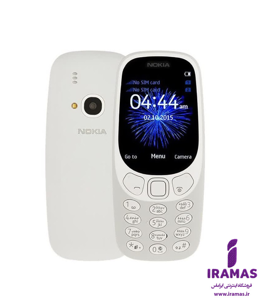گوشی موبایل نوکیا مدل 3310 حافظه 32 دو سیم کارت رنگ سفید - ایراماس