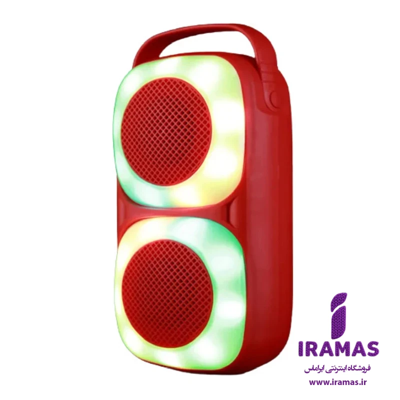 اسپیکر بلوتوثی مدل MS-2244BT رنگ قرمز - ایراماس 