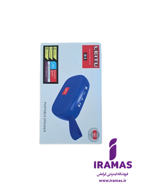 اسپیکر بلوتوثی لیتو مدل LK-5 رنگ طوسی - ایراماس