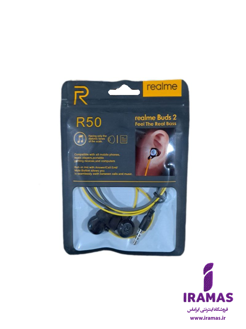 هندزفری realme مدل R50 - ایراماس
