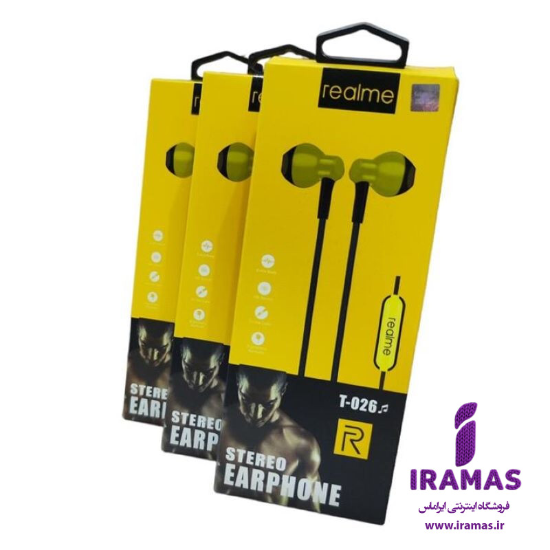هندزفری realme مدل T-026 - ایراماس